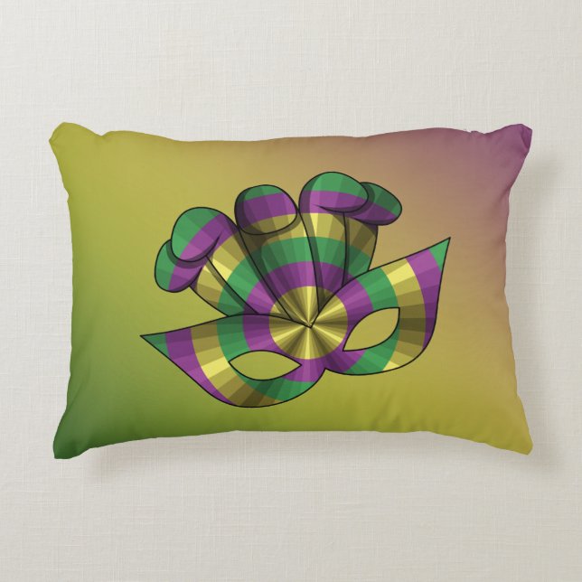 Mardi Gras Coussin d'accent (Devant)