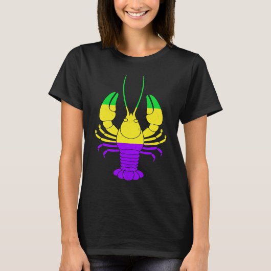 Mardi Gras Crawfish T-shirt (Voorkant)