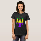 Mardi Gras Crawfish T-shirt (Voorkant volledig)