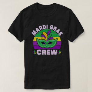 Mardi Gras Crew, uniek paradekostuum in New Orlean T-shirt