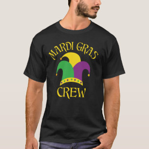 Mardi Gras Crew Unique New Orleans Parade Costuum T-shirt