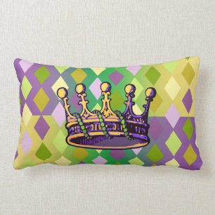 Mardi Gras Crown kleding en geschenken Kussen