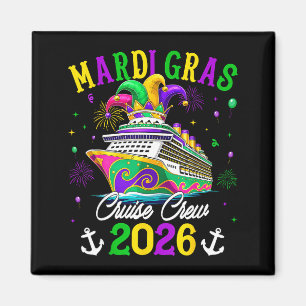 Mardi gras cruise bemanning 2026 trip New Orleans Magneet