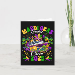 Mardi Gras Cruise Crew 2025 Trip New Orleans Famil Kaart