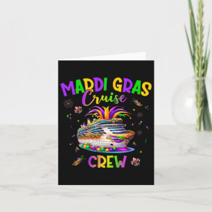 Mardi Gras Cruise Crew 2025 Trip New Orleans Famil Kaart