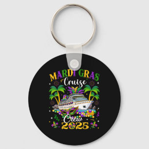 Mardi Gras Cruise Crew 2025 Trip New Orleans Famil Sleutelhanger