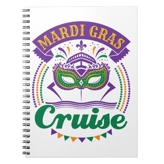 Mardi Gras Cruise Notitieboek (Voorkant)