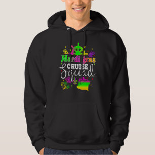 Mardi Gras Cruise Squad Carnaval Kostuum Feest Hoodie