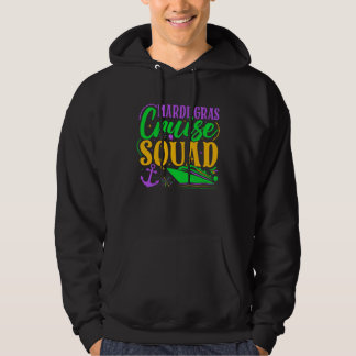 Mardi Gras Cruise Squad Carnival Family Vacation P Hoodie