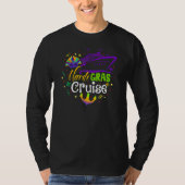 Mardi Gras Cruise Squad Funny Matching Group Famil T-shirt (Voorkant)