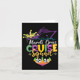 Mardi Gras Cruise Squad Kaart