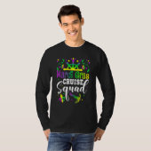 Mardi Gras Cruise Squad Vaart Carnaval Feest T-shirt (Voorkant volledig)