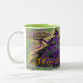 Mardi Gras Dance Mug à café à deux tons (Gauche)