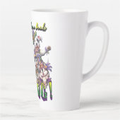 Mardi Gras Dawg Latte Mok (Rechts)