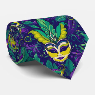Mardi Gras De MaskerTie Stropdas