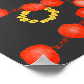 Mardi Gras Design 1 Poster (Hoek)