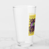 Mardi Gras Design Glas (Rechts)