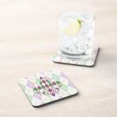 Mardi Gras Dessous de verre Argyle Square (Côté Droit)
