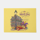Mardi Gras Deurmat (Voorkant)