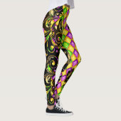 Mardi Gras Diamonds Pop Leggings mode (Droite)