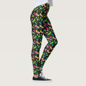 Mardi Gras Diamonds Pop Leggings mode (Droite)