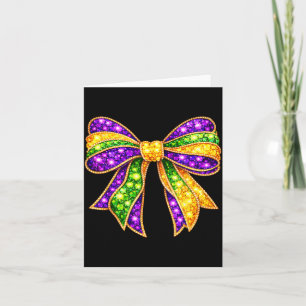 Mardi Gras dikke coquette strik dinsdag kinderen m Kaart