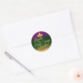 Mardi Gras Dikke Dinsdag | Party Favor Sticker (Envelop)