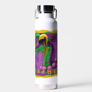 Mardi Gras Dinosaur Waterfles