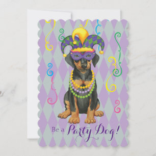 Mardi Gras Dobe Kaart