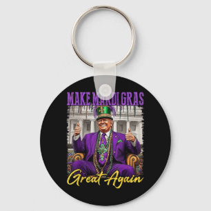 Mardi Gras Donald Trump opnieuw grote Amerikaanse Sleutelhanger