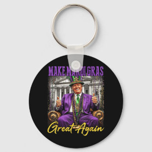 Mardi Gras Donald Trump opnieuw grote Amerikaanse Sleutelhanger