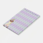 Mardi Gras Duitse draadaanwijzer Post-it® Notes (Schuin)