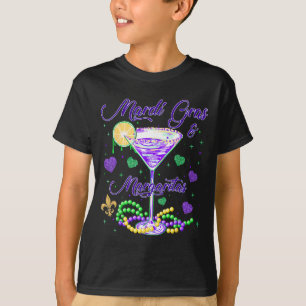 Mardi Gras en Margaritas Louisiana New Orleans Ca T-shirt