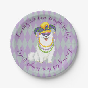 Mardi Gras Eskie Papieren Bordje