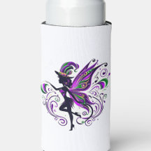 Mardi Gras feeënsilhouet