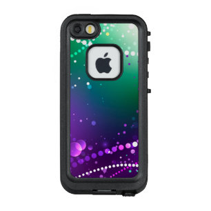 Mardi Gras Feestelijke Paarse Achtergrond LifeProof FRÄ’ iPhone SE/5/5s Hoesje