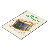 Mardi Gras Festive Drum Notitieboek (Linkerzijde)