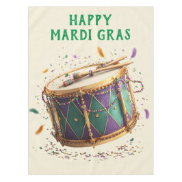 Mardi Gras Festive Drum Tafelkleed