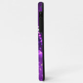 Mardi Gras Festive Paarse Achtergrond Case-Mate iPhone Case (Achterkant/links)