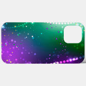 Mardi Gras Festive Paarse Achtergrond Case-Mate iPhone Case (Achterkant (horizontaal))