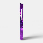 Mardi Gras Festive Paarse Achtergrond Case-Mate iPhone Case (Achterkant / Links)