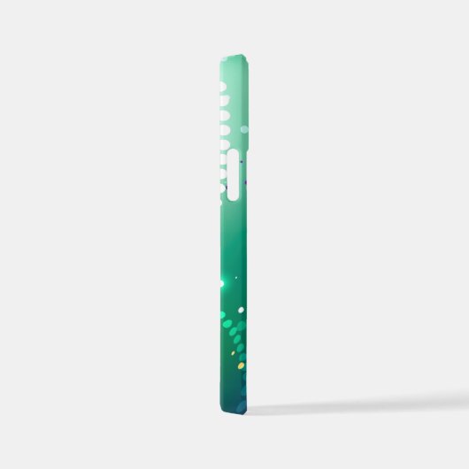 Mardi Gras Festive Paarse Achtergrond iPhone Hoesje (Rechterkant)