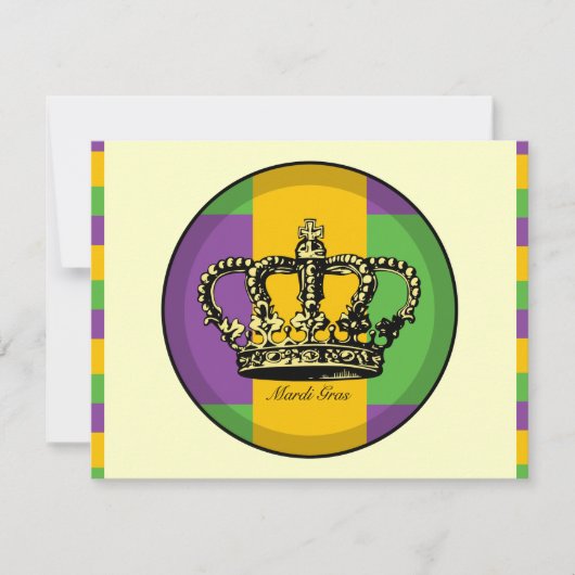 Mardi Gras Flag Crown (Voorkant)