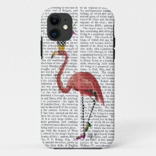 Mardi Gras Flamingo Full iPhone 11 Hoesje