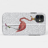Mardi Gras Flamingo Full Case-Mate iPhone Case (Achterkant (horizontaal))