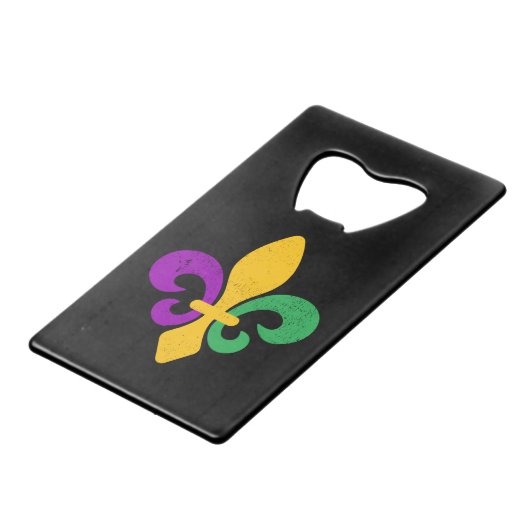 Mardi Gras Fleur De Lis (Devant Angle)