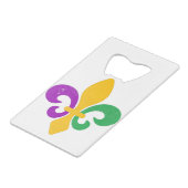 Mardi Gras Fleur De Lis (Dos Angle)