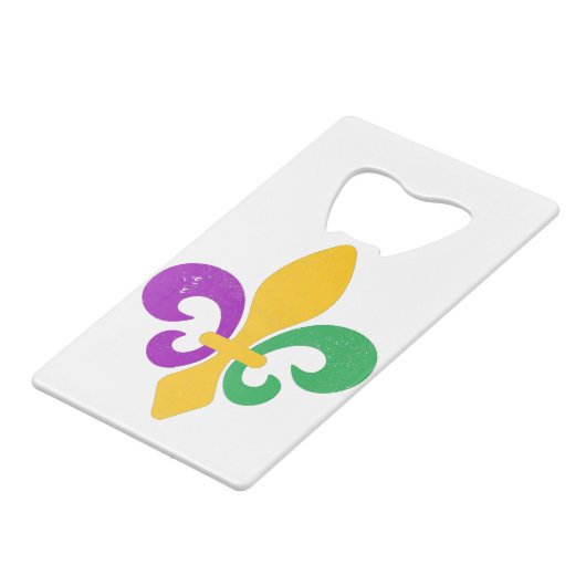Mardi Gras Fleur De Lis (Dos Angle)