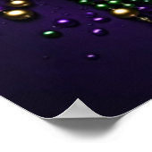 Mardi Gras Fleur De Lis Design 2024 Poster (Hoek)