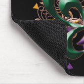 Mardi Gras Fleur de Lis Design Muismat (Hoek)